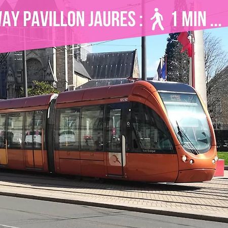 Tramway 12 Jaures Cosy Proche Gare Appartement Le Mans Buitenkant foto