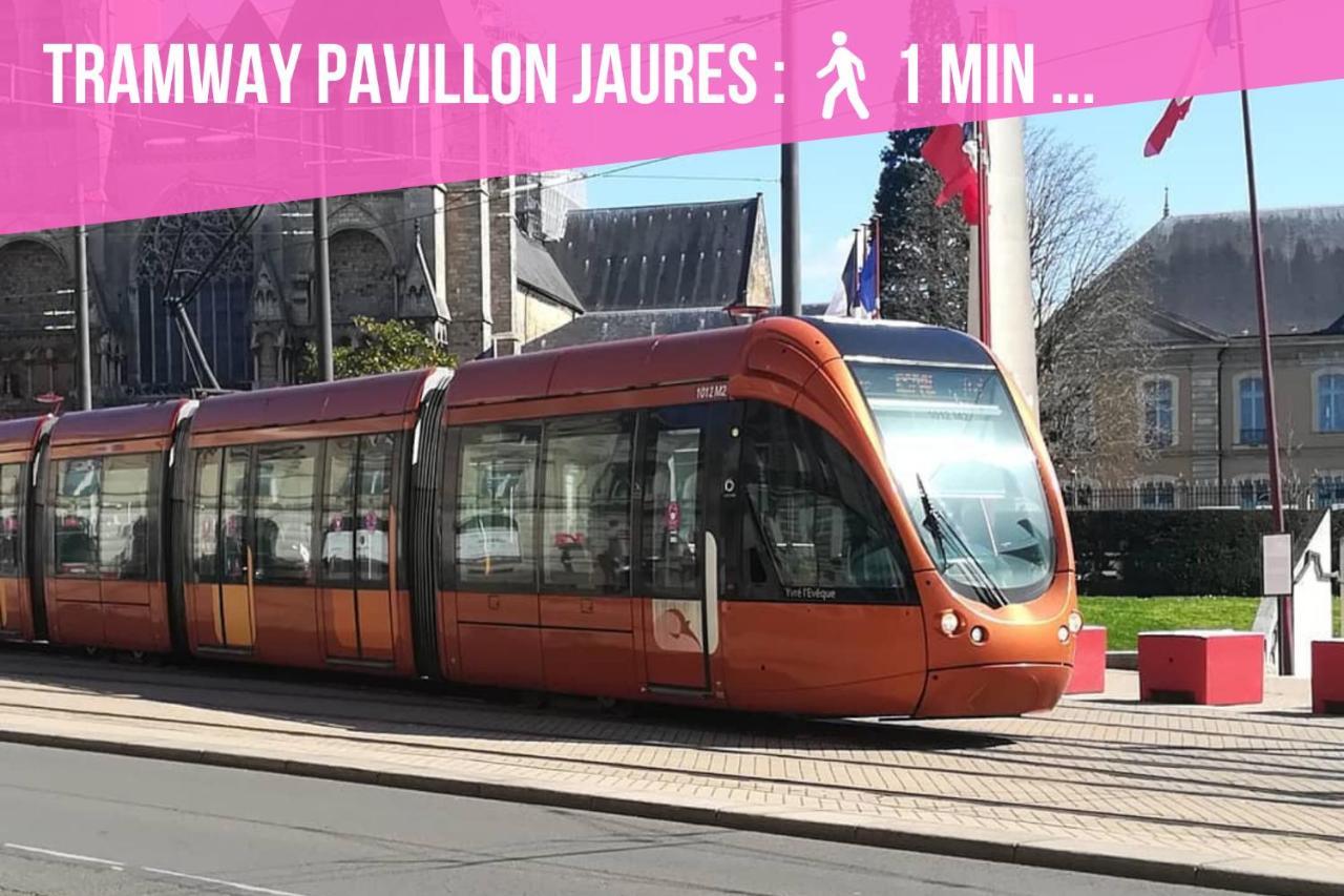 Tramway 12 Jaures Cosy Proche Gare Appartement Le Mans Buitenkant foto